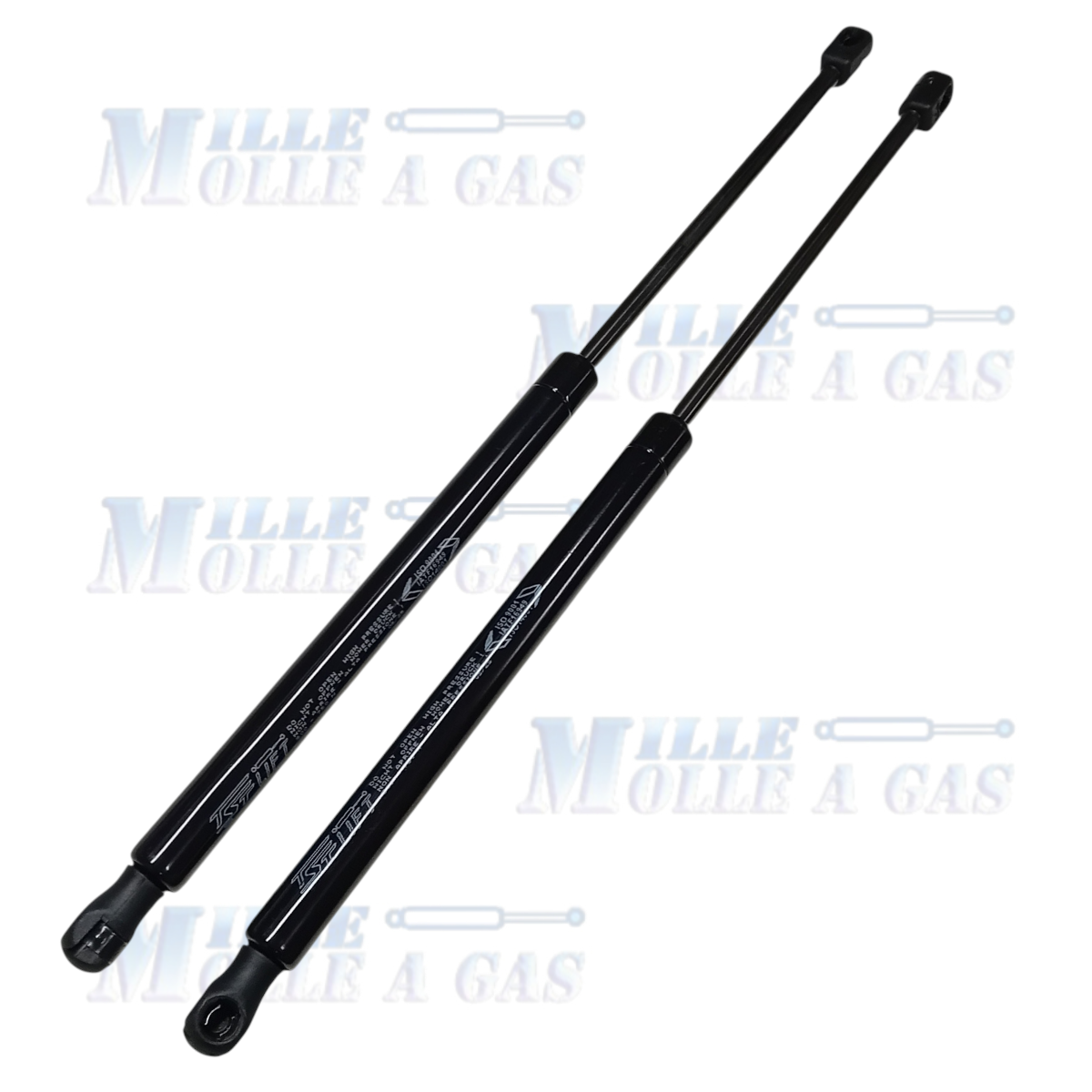 Coppia pistone molla a gas 685 mm attacco rapido a pressione 300N - Mille Molle a Gas
