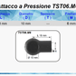 Testina a Pressione TST06 M6 Attacco Rapido per Molle a Gas Ricambio - Mille Molle a Gas