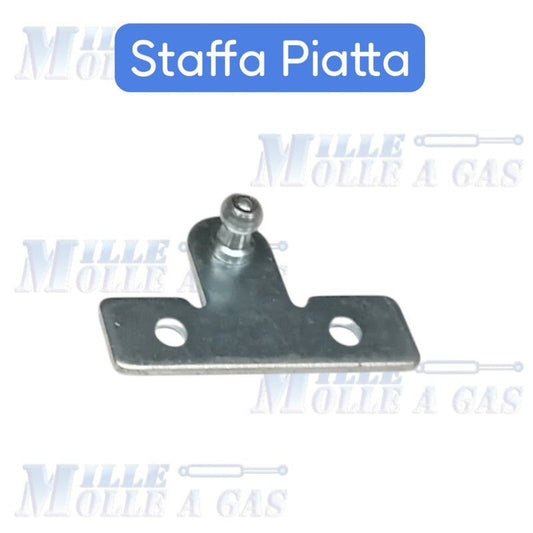 Staffa Piatta per Molla a Gas - Mille Molle a Gas