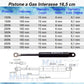 Pistone Molla a Gas Interasse 165 mm, Foro Ø 6,1 mm PER MOBILI, CUCINA - Mille Molle a Gas#