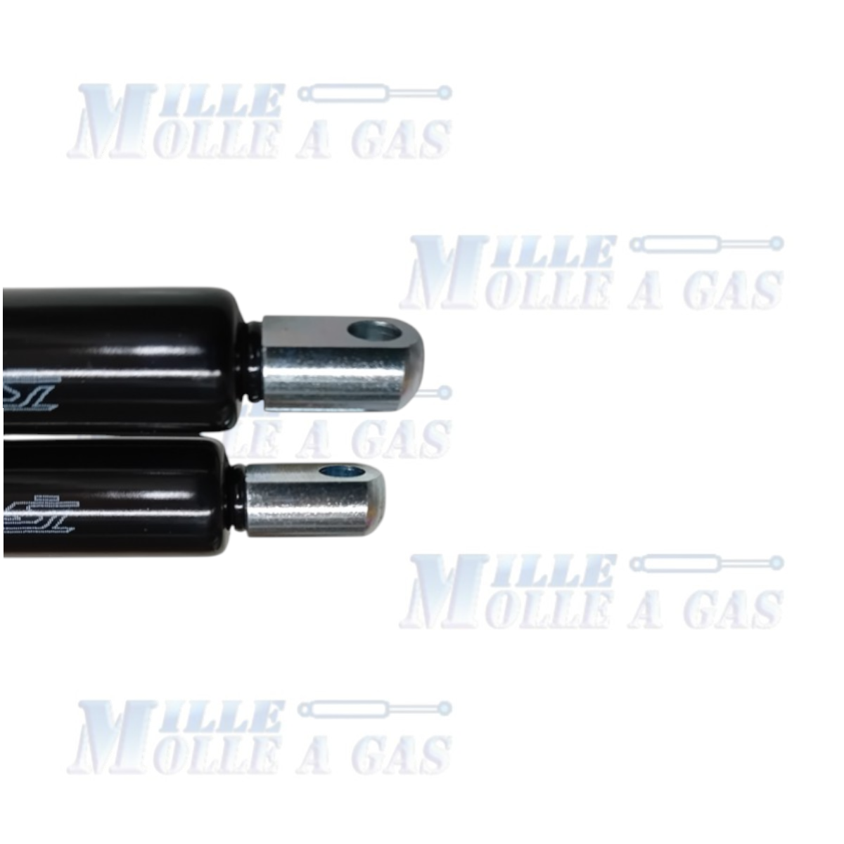 Coppia Pistone Molla a gas 685 mm occhiello foro 8,2 mm 650N - Mille Molle a Gas