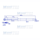 Coppia Pistone Molla a gas 440 mm attacco foro 8,2 mm 250N - Mille Molle a Gas