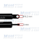 Coppia Pistone Molla a gas 400 mm attacco foro 8,2 mm 150N - Mille Molle a Gas