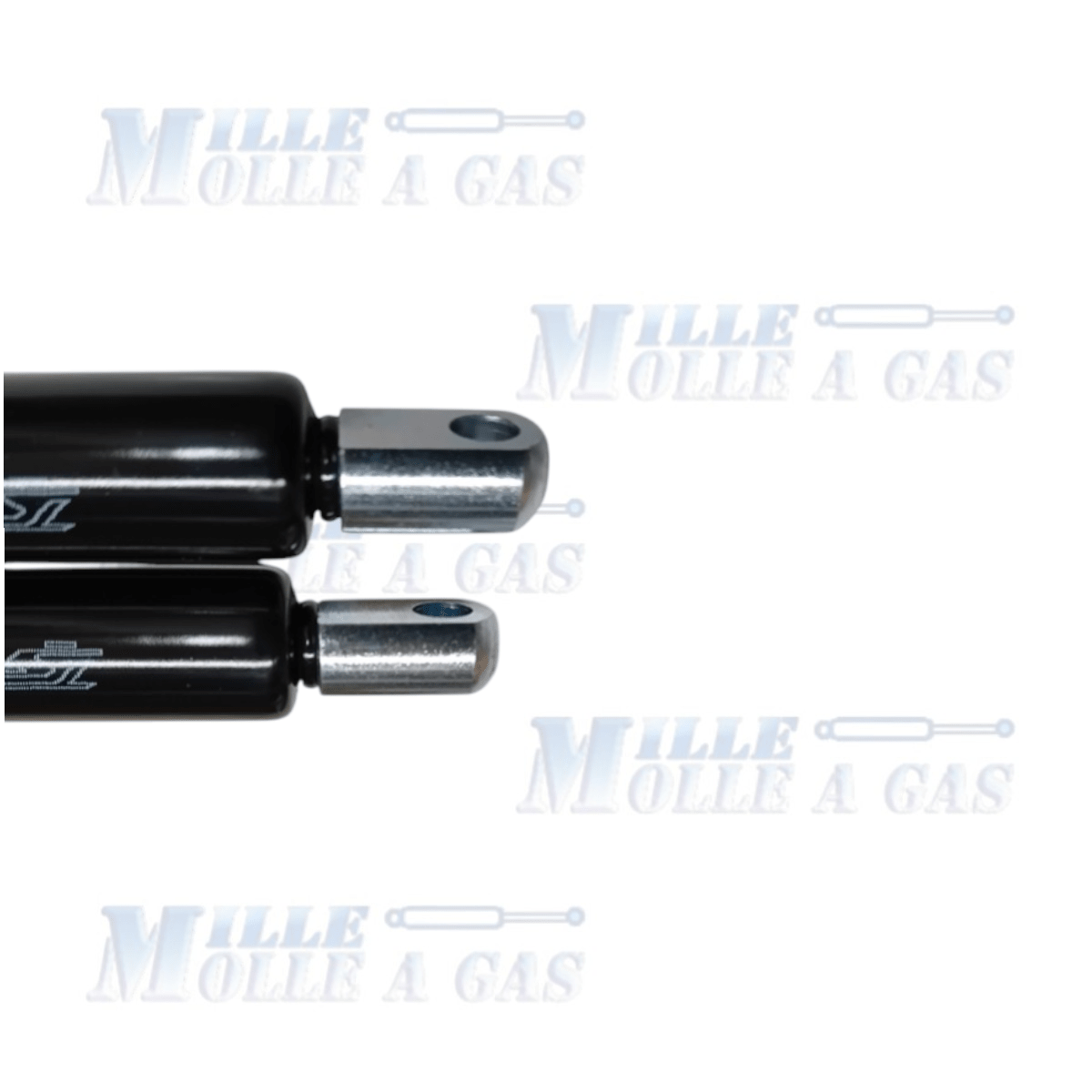 Coppia pistone molla a gas 415 mm attacco foro 8,2 mm 1000N - Mille Molle a Gas