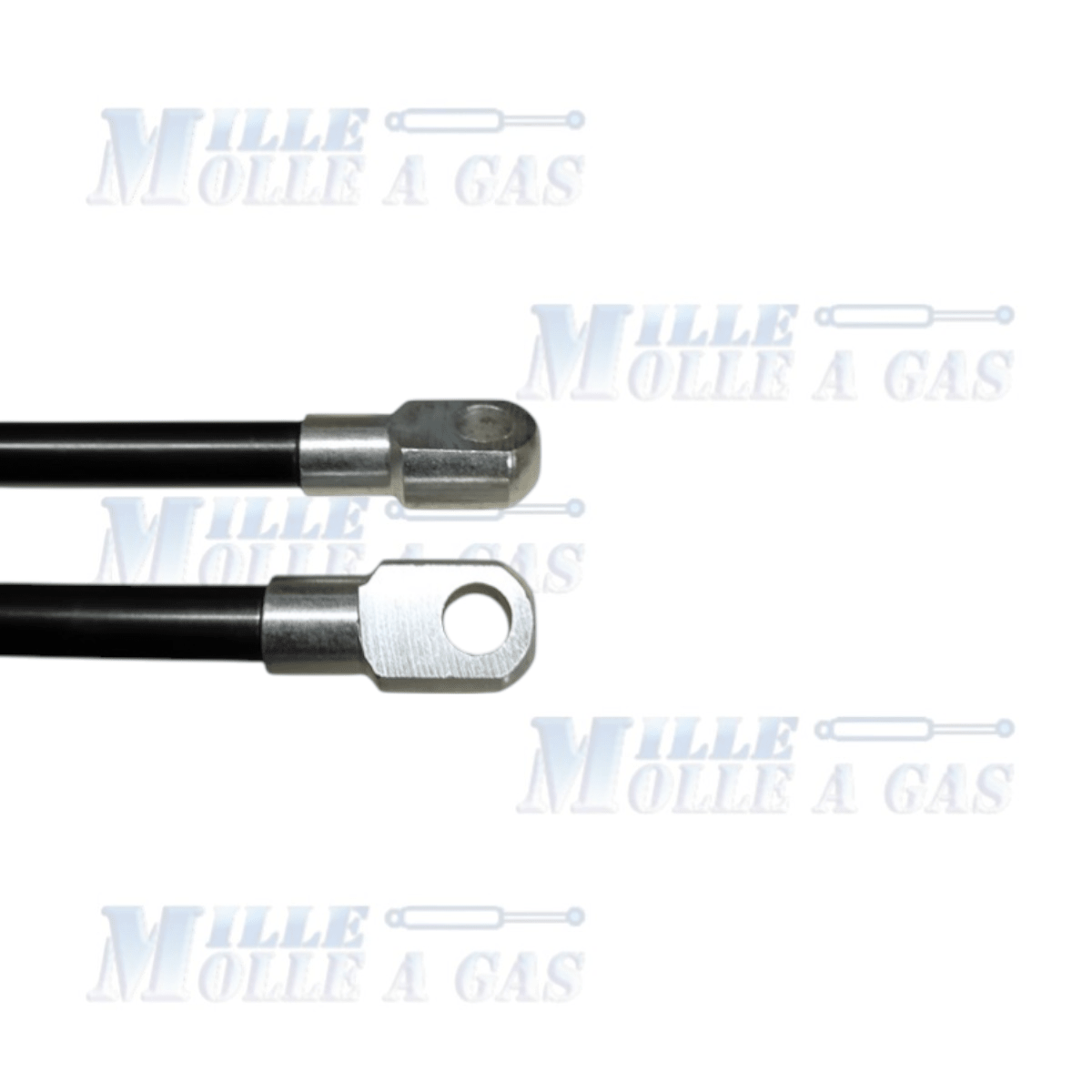 Coppia Pistone Molla a gas 460 mm occhiello foro 8,2 mm 1200N - Mille Molle a Gas